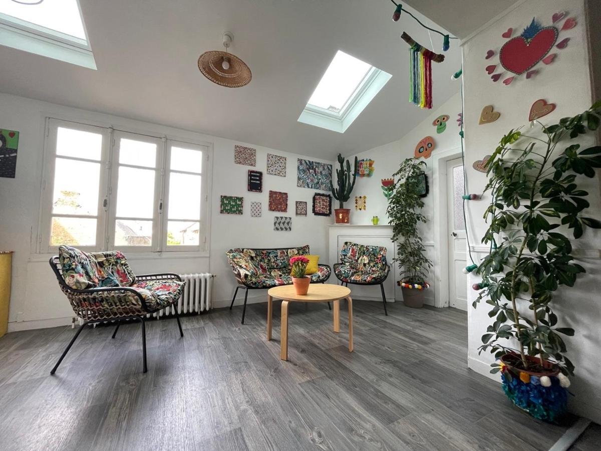 Maison Spacieuse Authentique Proche St Malo Rennes, Bienvenue A La Casa Cozumel Pleugueneuc Dış mekan fotoğraf